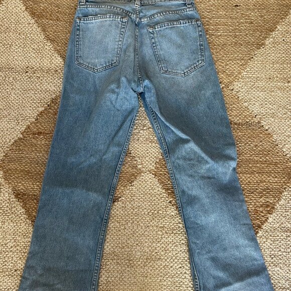 Reformation Jordi Kick Flare in Arches wash size 25 - Picture 6 of 6